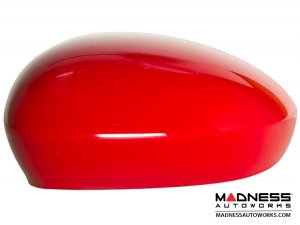 Alfa Romeo 4C Mirror Covers - Gloss Red Finish V2